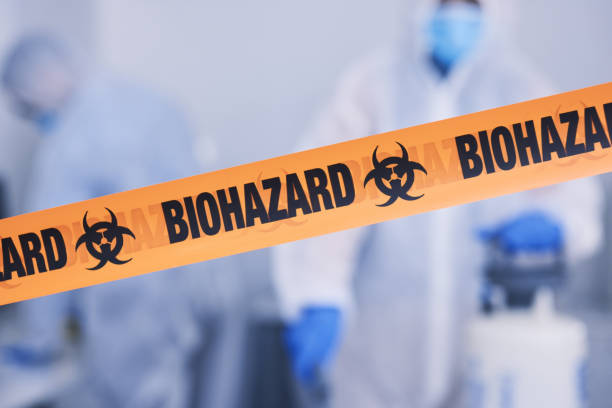 Professional Biohazard technician working in Hilliard, FL